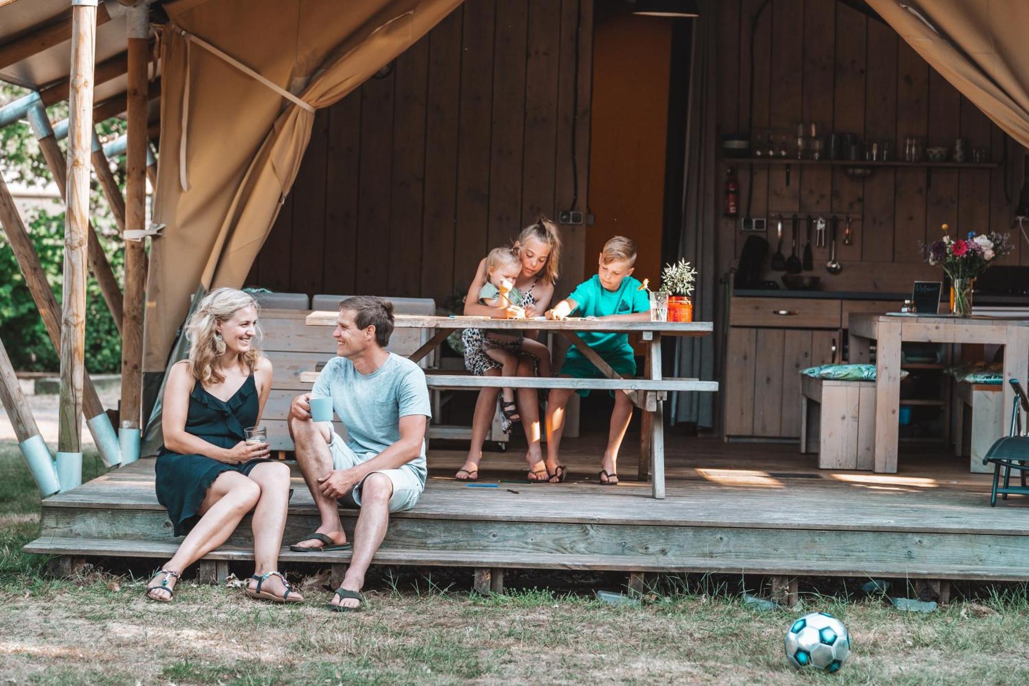 Glamping Holten Luxe Safaritent 1 Екстериор снимка
