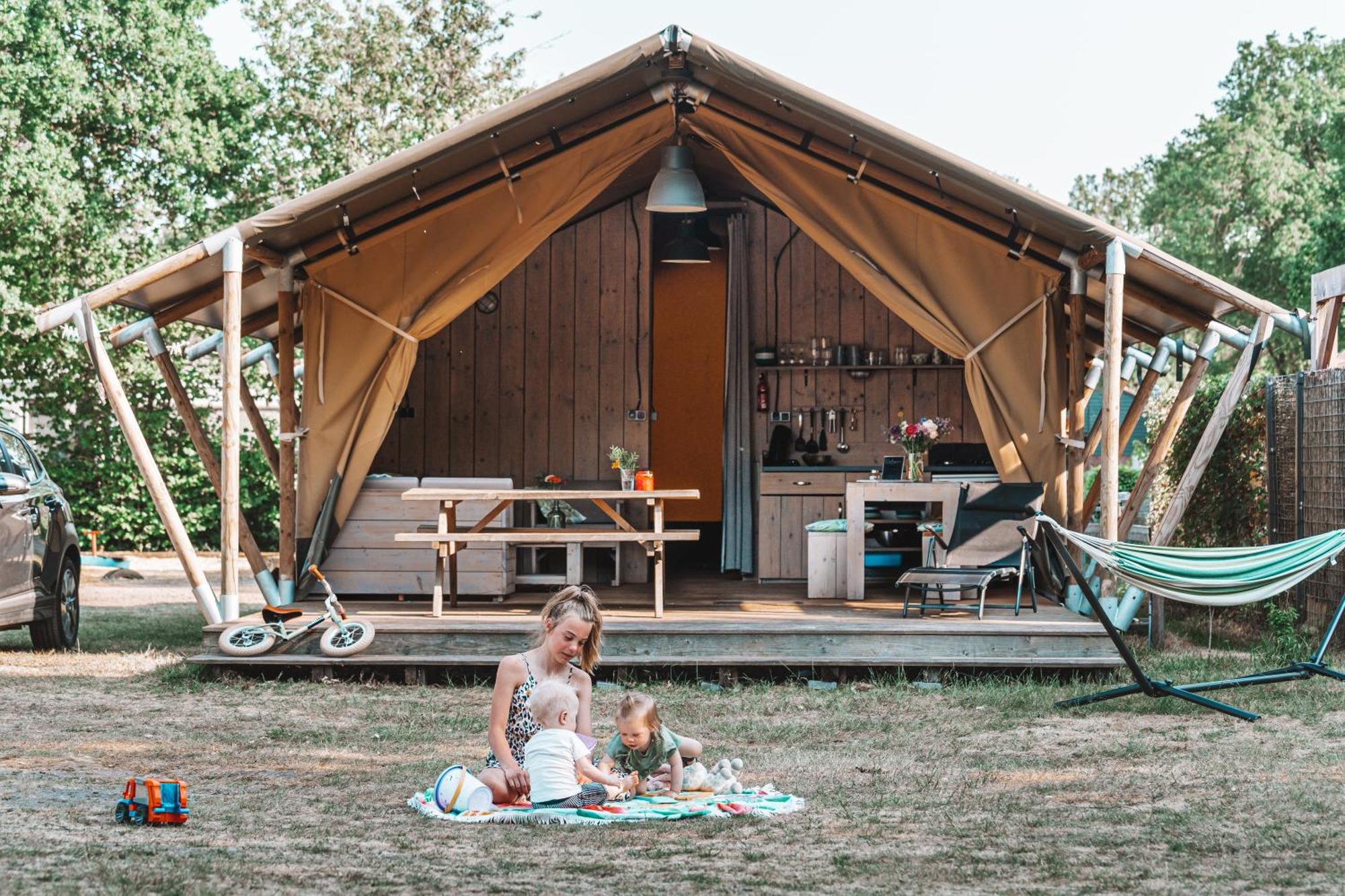 Glamping Holten Luxe Safaritent 1 Екстериор снимка